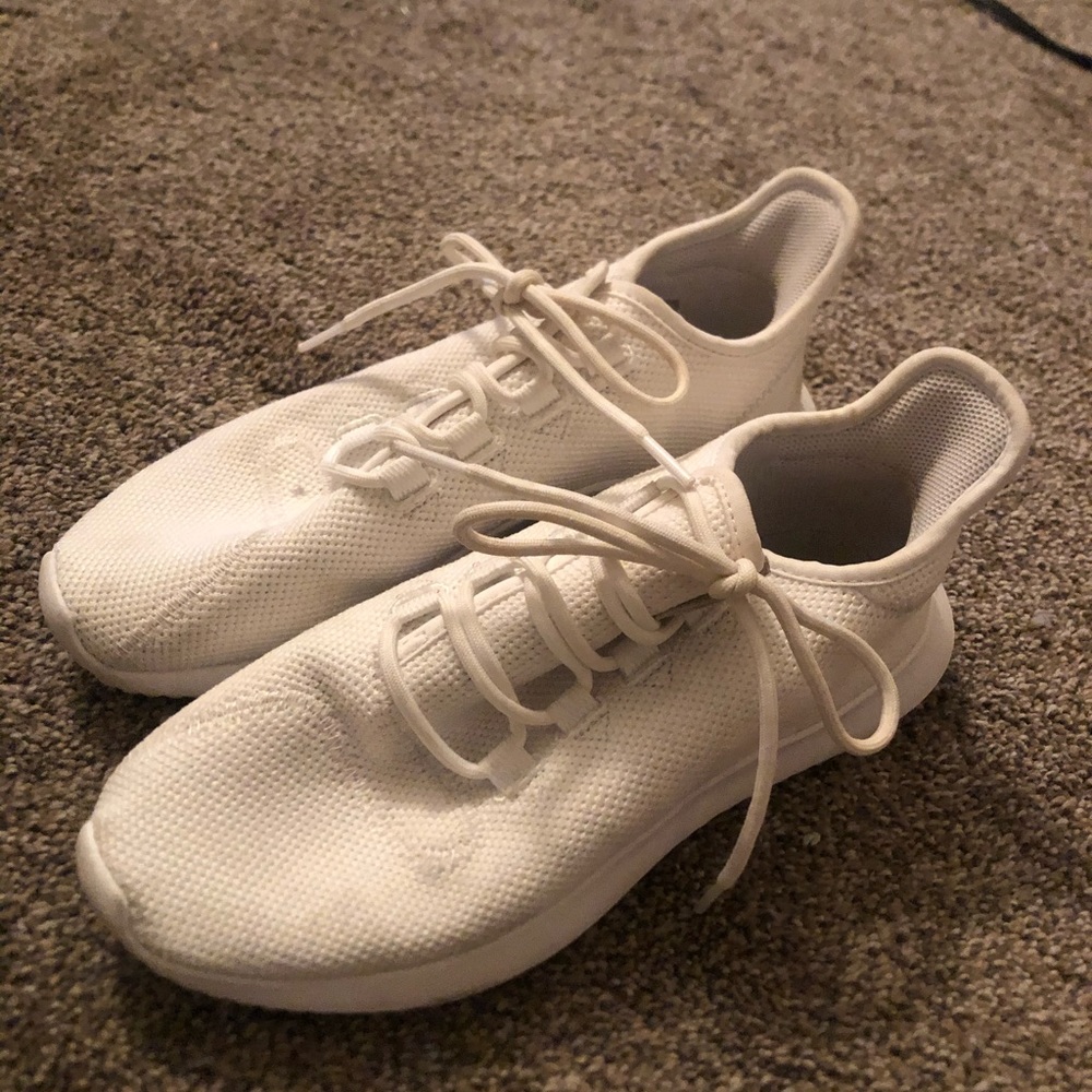 White adidas sneakers
